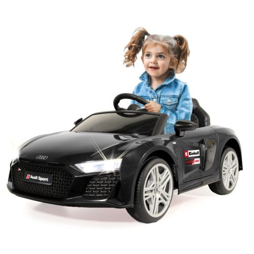 Jamara 461807 Akkumulátoros jármű Audi R8 Spyder 18V fekete Einhell Power X-Change indítókészlettel együtt