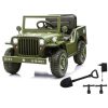 Jamara 461815 Akkumulátoros jármű Jeep Willys MB MB Army zöld 12V