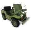 Jamara 461815 Akkumulátoros jármű Jeep Willys MB MB Army zöld 12V