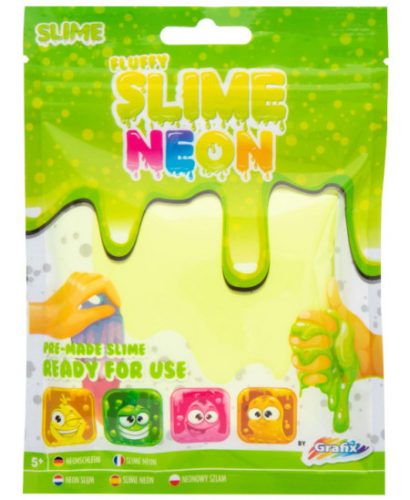 Neon színű slime, többféle Grafix