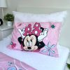 Disney Minnie Flowers gyerek ágyneműhuzat 100×135cm, 40×60 cm