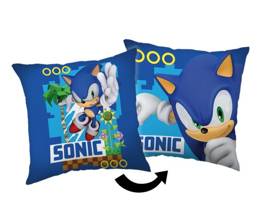 Sonic a sündisznó Coin Chase párna, díszpárna 40x40 cm