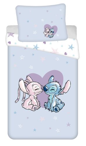 Disney Lilo és Stitch, A csillagkutya Heart ágyneműhuzat 140×200cm, 70×90 cm