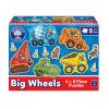 Munkagépek puzzle (Big Wheels), ORCHARD TOYS OR201