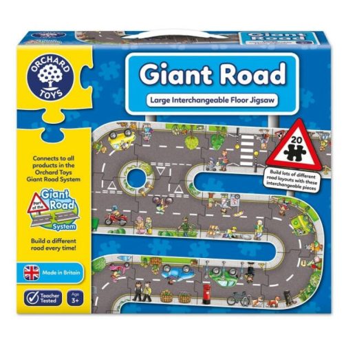 Utak óriás puzzle (Giant Road), ORCHARD TOYS OR286