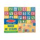 Melissa & Doug Fa készségfejlesztő játék, ABC és számok