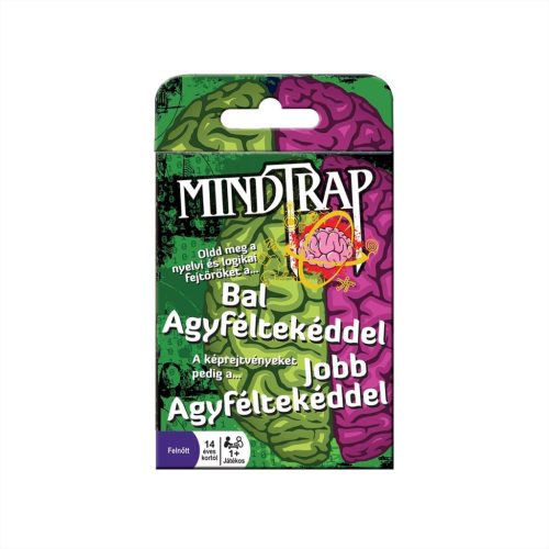 MindTrap - Agyunk bal és jobb félteke kártyajáték