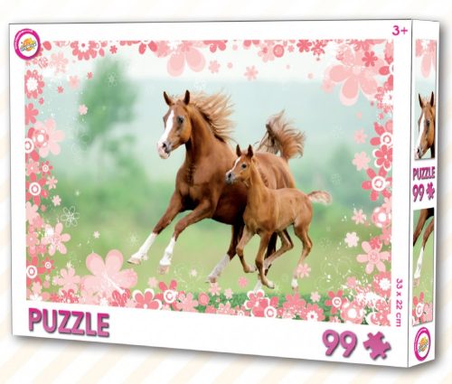 Lovas puzzle 99 db-os