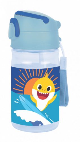 Baby Shark műanyag kulacs akasztóval 350 ml