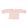 Little Dutch hosszú ujjú felső hímzéssel soft pink 62