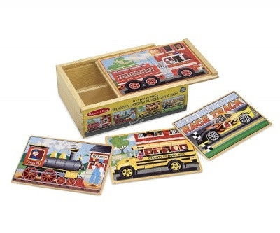 Melissa & Doug 13794 Járművek puzzle 12 db-os