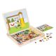 Melissa & Doug 9918  FA KÉSZSÉGFEJLESZTŐ JÁTÉK MÁGNESES KÉPEGYEZTETŐ