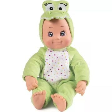 Minikiss: Croc puszit adó interaktív játékbaba, 30 cm