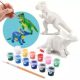 Playgo: Dinoszaurusz világ műgyanta festés - T-rex és Triceratopsz