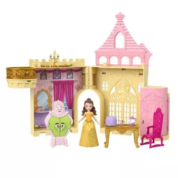 Disney hercegnők: Palota játékszett mini hercegnő figurával - Belle