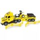 Wader: Magic Truck Technic kamion úthengerrel - 79 cm