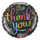 Thank You Chalkboard fólia lufi 46 cm