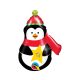 Penguin, Pingvin fólia lufi 36 cm (WP)