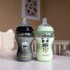 Tommee Tippee cumisüveg CTN duo 340 ml Ollie bagoly és Pip panda