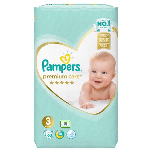 Pampers Premium Care 3 pelenka 6-10kg 60db