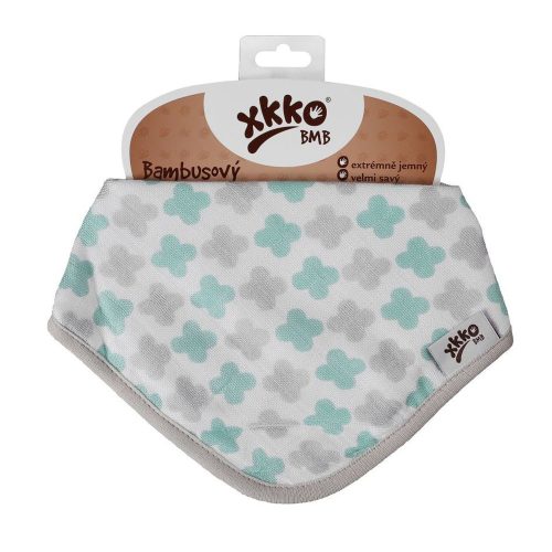 Xkko nyálkendõ patentos bambusz menta mintás BMBBND041