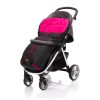 Fillikid bundazsák babakocsiba Eco big 1220-22 fekete pink béléssel