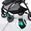 Kinderkraft babakocsi többfunkciós Evolution Cocoon 2in1 puha mózessel Midnight green