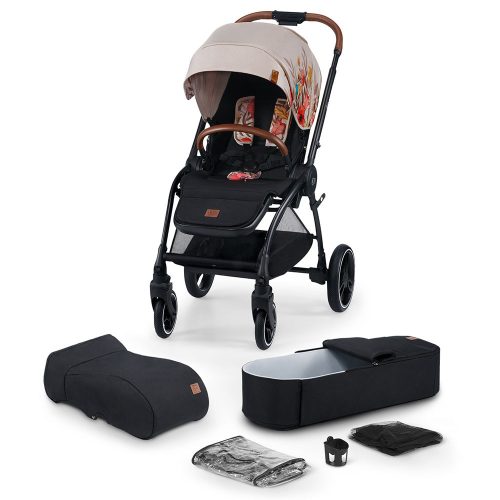 Kinderkraft babakocsi többfunkciós Evolution Cocoon 2in1 puha mózessel Bird