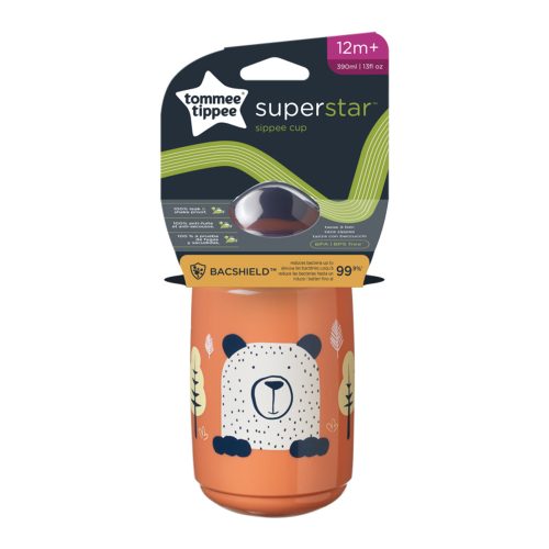 Tommee Tippee itatópohár - Superstar Sippee Cup csõrös 390ml 12hó terrakotta