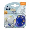 Tommee Tippee játszócumi Moda 2db 6-18hó Midnight Jungle