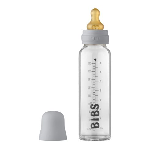 BIBS cumisüvegszett üveg 225ml delfin