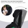 Kinderkraft gyerekülés Safety Fix 2 i-Size Isofix 76-150cm fekete