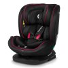 Lionelo gyerekülés Bastiaan i-Size Isofix 360 fok 40-150 cm fekete-piros