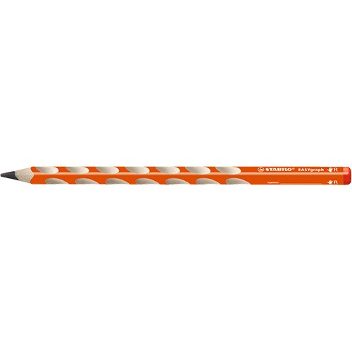 Grafitirón Stabilo Easy graph HB jobbkezes orange