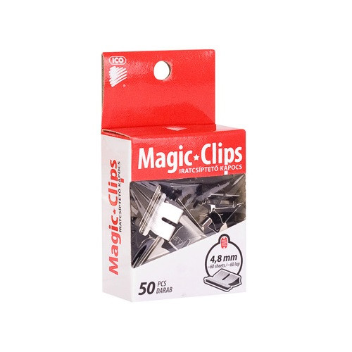 Iratcsipesz Ico Magic Clip 4.8 mm 50 db/doboz