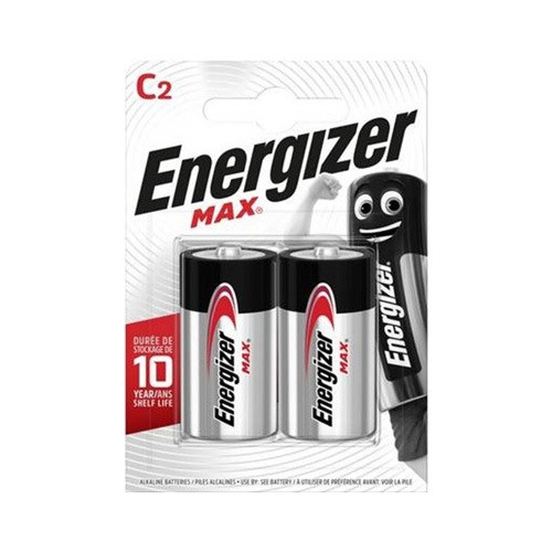 Elem Energizer Ultra+ alkáli LR14 C baby 2 db/csomag