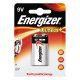 Elem Energizer Ultra+ alkáli 6LR61 9V 1 db/csomag