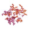 Kreatív CF dekor kristály pillangók 80 db/csomag