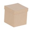 Kreatív decoupage tárgy Clairefontaine Décopatch négyzet alakú doboz 9,5x9,5x9,5 cm