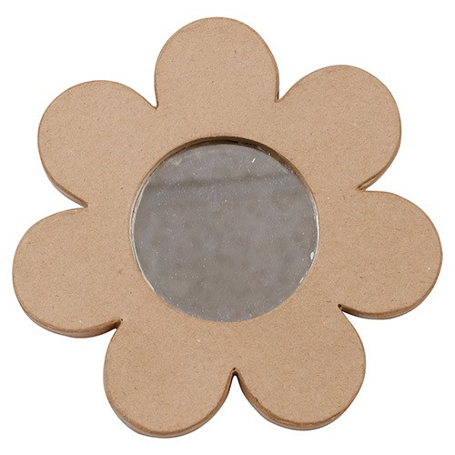 Kreatív decoupage tárgy Clairefontaine Décopatch virág alakú képkeret felakasztható