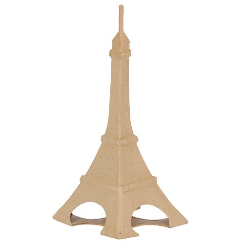 Kreatív decoupage tárgy Clairefontaine Décopatch Eiffel torony 22cm