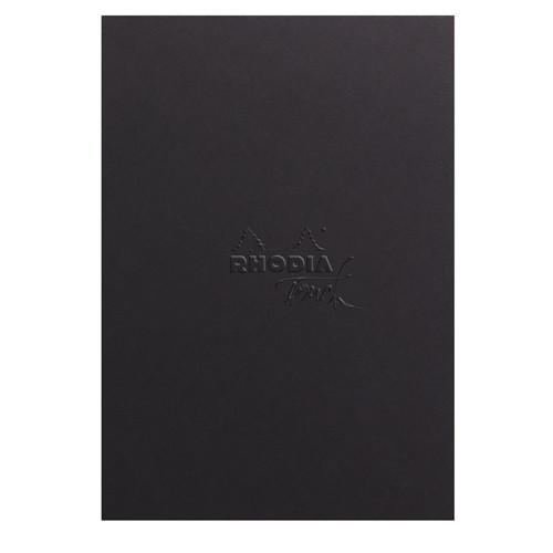 Művészeti rajztömb Clairefontaine Rhodia Touch A/5+ 50 lap 100g textilgerinccel fehér sima