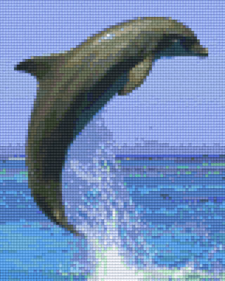 Pixelhobby  804223 Delfin (20,3x25,4cm) 4 alaplapos szett