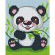 Pixelhobby  804373 Panda (20,3x25,4cm) 4 alaplapos szett