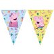 Peppa malac Messy Play zászlófüzér 2,3 m