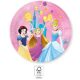 Disney Hercegnők Live Your Story papírtányér 8 db-os 23 cm FSC