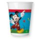 Disney Mickey Rock the House műanyag pohár 8 db-os 200 ml