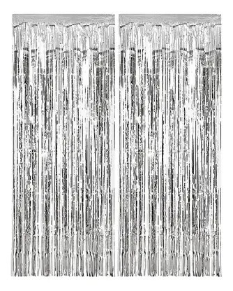 Silver Curtains, Ezüst ajtónyílásba való függöny 2 m