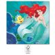 Disney Hercegnők, Ariel Curious szalvéta 20 db-os 33x33 cm FSC