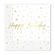 Happy Birthday Candles szalvéta 20 db-os 33x33 cm FSC